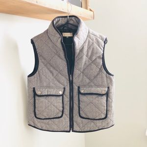 Altar’d State herringbone tweed quilted vest